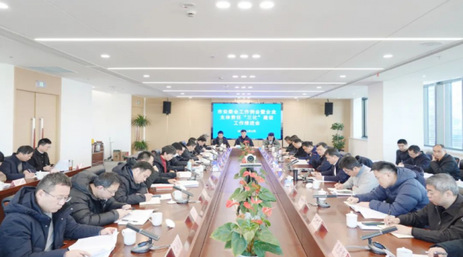 市安委會工作例會暨企業(yè)主體責(zé)任“三化”建設(shè)工作推進(jìn)會召開